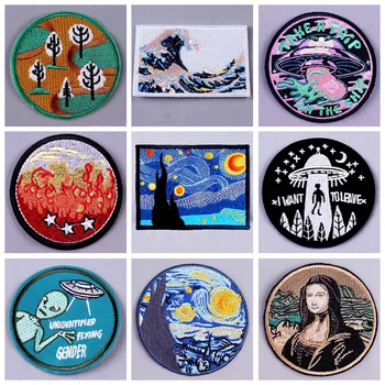 Pulaqi Space Hippie Patch For Clothing Iron On Embroidery Patches For Clothes Mountain Appliques On Clothes DIY Badge Stickers F
Pulaqi Space Hippie Patch For Clothing Iron On Embroidery Patches For Clothes Mountain Appliques On Clothes DIY Badge Stickers F