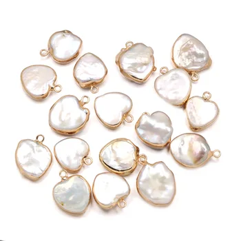 Natural Freshwater Pearl Pendants Heart shape Charms Pendants For jewelry making DIY Accessories Fit Necklaces size 16x19mm
Natural Freshwater Pearl Pendants Heart shape Charms Pendants For jewelry making DIY Accessories Fit Necklaces size 16x19mm