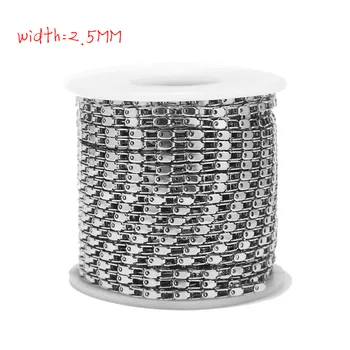 2 Meters Stainless Steel Car Pattern Necklace Making Chain Link Chain For Woman Male Necklace Bracelet Jewelry Making Findings
2 Meters Stainless Steel Car Pattern Necklace Making Chain Link Chain For Woman Male Necklace Bracelet Jewelry Making Findings