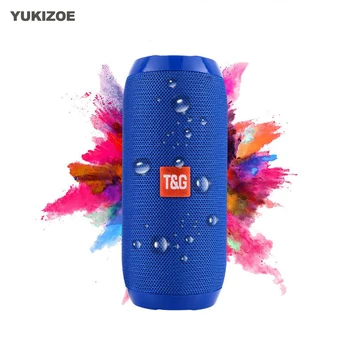 t&g TG117 Bluetooth Speaker Portable Outdoor Waterproof Wireless Column Loudspeaker Box FM Radio Aux Input Support TF Card
t&g TG117 Bluetooth Speaker Portable Outdoor Waterproof Wireless Column Loudspeaker Box FM Radio Aux Input Support TF Card