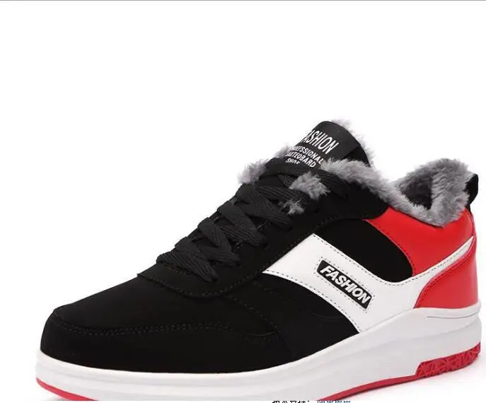 Winter new casual cotton shoes plus velvet warm winter tide men's cotton shoes 
Winter new casual cotton shoes plus velvet warm winter tide men's cotton shoes