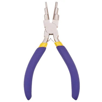 6 In 1 Jump Rings Forming Non Slip For 3mm To 10mm Carbon Steel Bail Making Pliers Wire Looper Comfort Grip Handle Jewelry Tool
6 In 1 Jump Rings Forming Non Slip For 3mm To 10mm Carbon Steel Bail Making Pliers Wire Looper Comfort Grip Handle Jewelry Tool