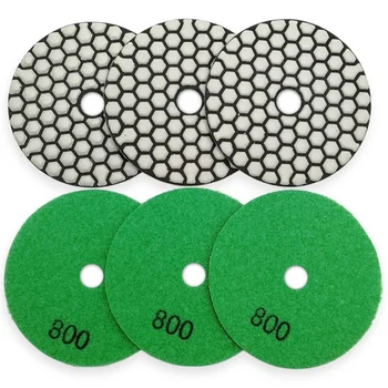 6Pcs 4 Inch /100Mm Grit #800 Diamond Flexible Dry Polishing Pad Stone Granite Marble Sanding Disc Resin Bond Polisher Disc
6Pcs 4 Inch /100Mm Grit #800 Diamond Flexible Dry Polishing Pad Stone Granite Marble Sanding Disc Resin Bond Polisher Disc