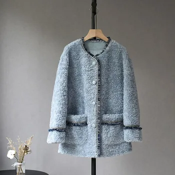 Real Fur Coat Female 100% Wool Jacket Autumn Winter Coat Women Clothes 2020 Sheep Shearling Tops Manteau Femme L19068 YY1835
Real Fur Coat Female 100% Wool Jacket Autumn Winter Coat Women Clothes 2020 Sheep Shearling Tops Manteau Femme L19068 YY1835