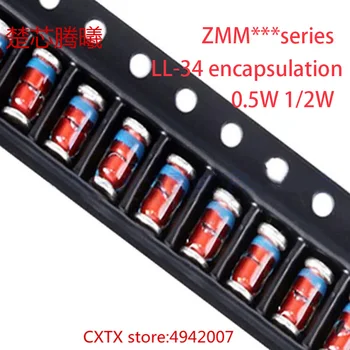 CHUXINTENGXI ZMM24 24V ZMM22 22V ZMM20 20V 0.5W 1/2W LL-34 1206 More models and specifications,please contact customer service
CHUXINTENGXI ZMM24 24V ZMM22 22V ZMM20 20V 0.5W 1/2W LL-34 1206 More models and specifications,please contact customer service