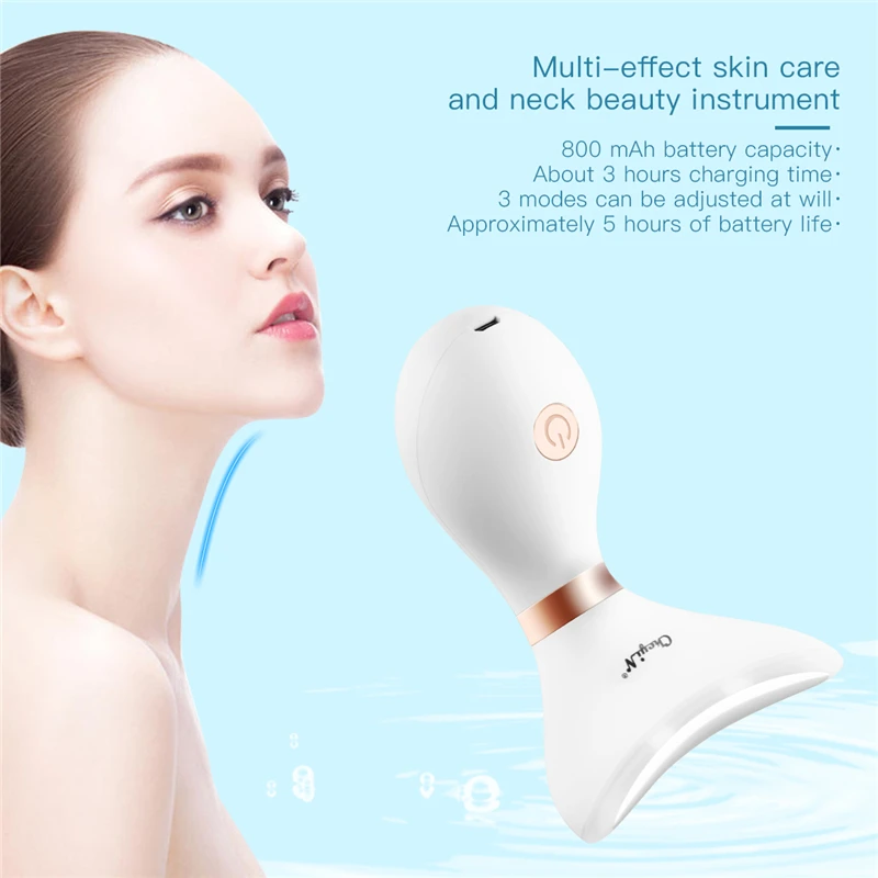 EMS Thermal Neck Lifting and Tighten Massager Electric Micro-current Wrinkle Remover LED Photon Face Beauty Device for Woman
EMS Thermal Neck Lifting and Tighten Massager Electric Micro-current Wrinkle Remover LED Photon Face Beauty Device for Woman