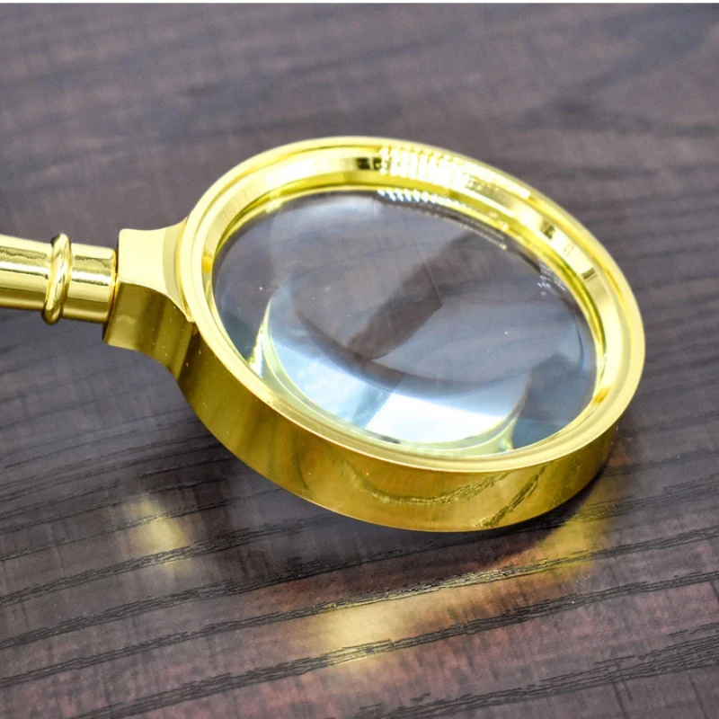 Portable Handheld 10X Magnifying Glass 60mm 70mm Retro Handle Magnifier Eye Loupe Glass Aid Reading For Seniors
Portable Handheld 10X Magnifying Glass 60mm 70mm Retro Handle Magnifier Eye Loupe Glass Aid Reading For Seniors