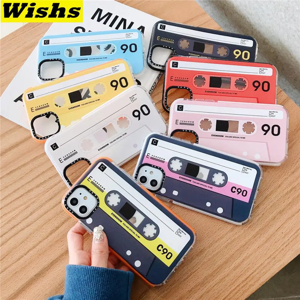 Fashion Retro Music Tapes Phone case For iPhone 11 Pro MAX X XR XS MAX 7 8 Plus Clear Soft Silicone TPU Back Cover
Fashion Retro Music Tapes Phone case For iPhone 11 Pro MAX X XR XS MAX 7 8 Plus Clear Soft Silicone TPU Back Cover