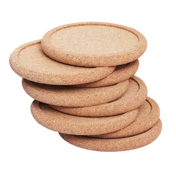6/10/20PCS Cork Coasters Round Cork Coasters Set Coffee Cup Mat Drink Tea Pad Placemats Wine Table Mats Decor 
6/10/20PCS Cork Coasters Round Cork Coasters Set Coffee Cup Mat Drink Tea Pad Placemats Wine Table Mats Decor