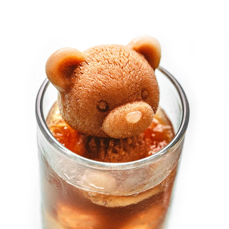 Bear Ice Molds Silicone DIY Funny Animal Shape Baking Molds Skull Cat Fondant Models for Kitchen Supplies Tools
Bear Ice Molds Silicone DIY Funny Animal Shape Baking Molds Skull Cat Fondant Models for Kitchen Supplies Tools