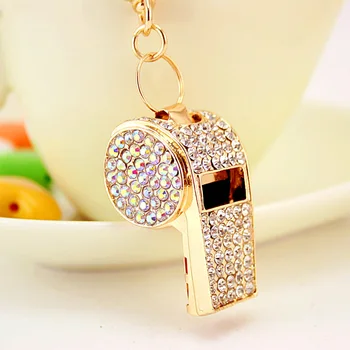Craft Small Gift Diamond-Set Whistle Key Ring Bag Ornament Whistle Metal Pendant Key Ring Dropshipping
Craft Small Gift Diamond-Set Whistle Key Ring Bag Ornament Whistle Metal Pendant Key Ring Dropshipping