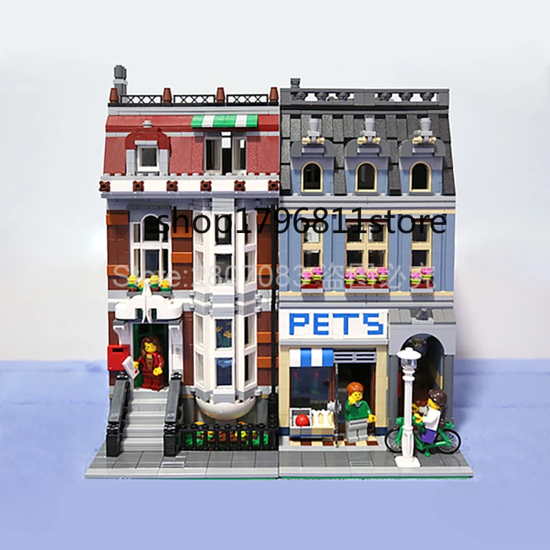 15009 Creator Series Street View Pet Shop Building Blocks Model Toys Sets 2128pcs Bricks Compatible Creator 10218
15009 Creator Series Street View Pet Shop Building Blocks Model Toys Sets 2128pcs Bricks Compatible Creator 10218