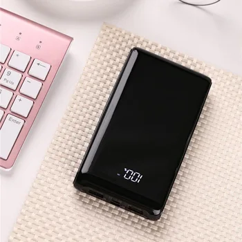 Dual USB Power Bank Case Shell DIY Kit Battery Charger with Type-C & Micro USB Input HJ55
Dual USB Power Bank Case Shell DIY Kit Battery Charger with Type-C & Micro USB Input HJ55