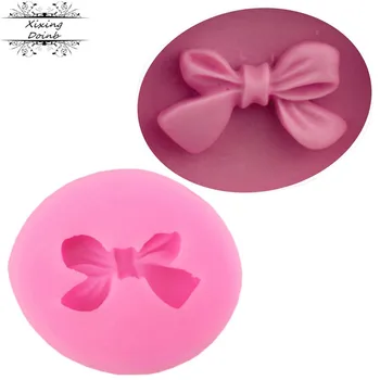 Cute mini bow shaped cake mold 100% food grade silica gel mold chocolate fudge cake decoration Tool kitchen tool 
Cute mini bow shaped cake mold 100% food grade silica gel mold chocolate fudge cake decoration Tool kitchen tool