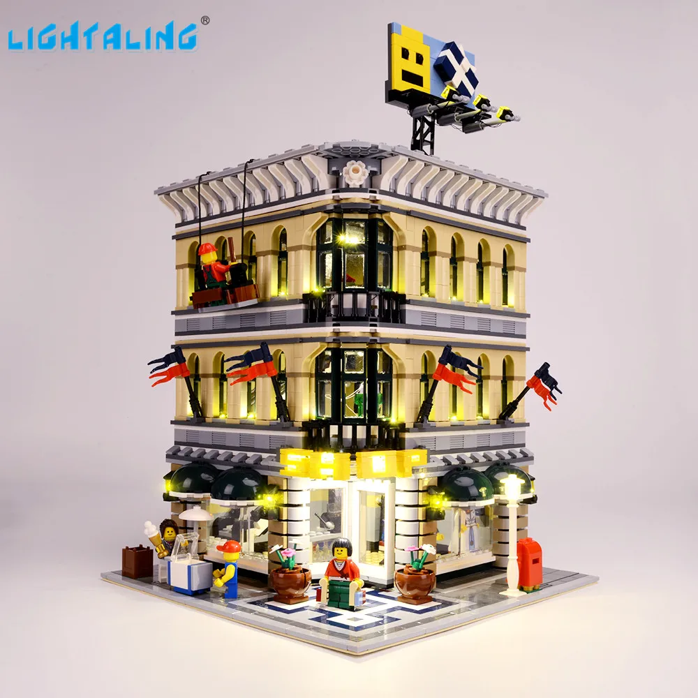 Lightaling LED Light Kit Compatible with Brand 10211 15005 Creator Grand Emporium Building Blocks Bricks Lighting Set
Lightaling LED Light Kit Compatible with Brand 10211 15005 Creator Grand Emporium Building Blocks Bricks Lighting Set