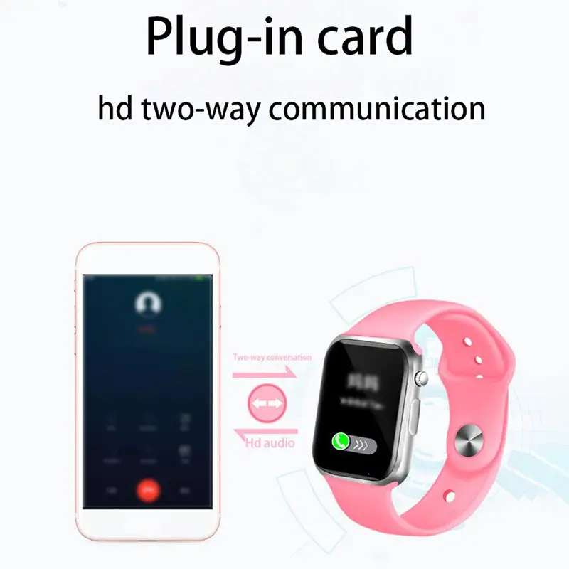 Practical Step Count Sport Alarm Clock Multi-functional Card Watches Children Smart Watch
Practical Step Count Sport Alarm Clock Multi-functional Card Watches Children Smart Watch