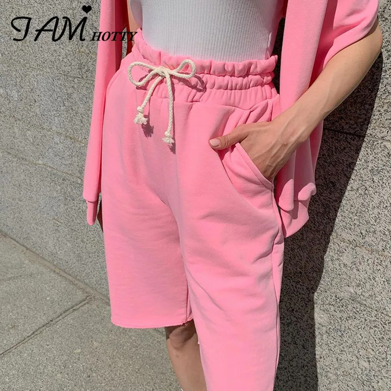 IAMHOTTY High Waist Solid Biker Shorts Women 2020 Pockets Loose Sweat Gym Wide Leg Staight Short Female Cute Korean Fashion
IAMHOTTY High Waist Solid Biker Shorts Women 2020 Pockets Loose Sweat Gym Wide Leg Staight Short Female Cute Korean Fashion