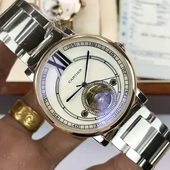 Cartier- boutique men's watch, large flywheel 3-pin design, noble atmosphere, gentleman style, excellent quality, hot selling
Cartier- boutique men's watch, large flywheel 3-pin design, noble atmosphere, gentleman style, excellent quality, hot selling