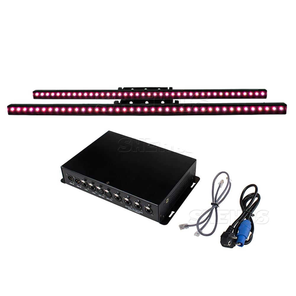 2PCS LED Pixel 40x0.3W Strip Light RGBW DMX Art-Net Control 1PCS Pixel Decoder Led Bar Wash Light DJ Party Birthday Stage Strip
2PCS LED Pixel 40x0.3W Strip Light RGBW DMX Art-Net Control 1PCS Pixel Decoder Led Bar Wash Light DJ Party Birthday Stage Strip