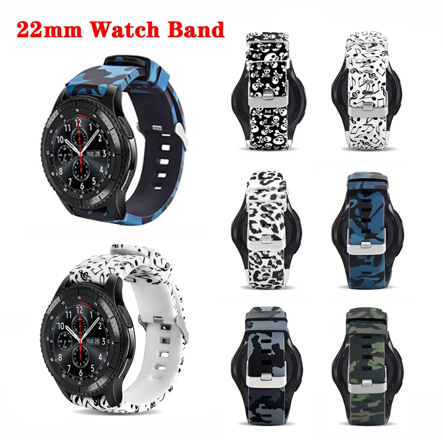 Strap for Amazfit GTR 47mm Camouflage Silicone Watch Band Bracelet for Huami Amazfit Pace/Stratos 2 2S Strap for Huawei Watch GT
Strap for Amazfit GTR 47mm Camouflage Silicone Watch Band Bracelet for Huami Amazfit Pace/Stratos 2 2S Strap for Huawei Watch GT