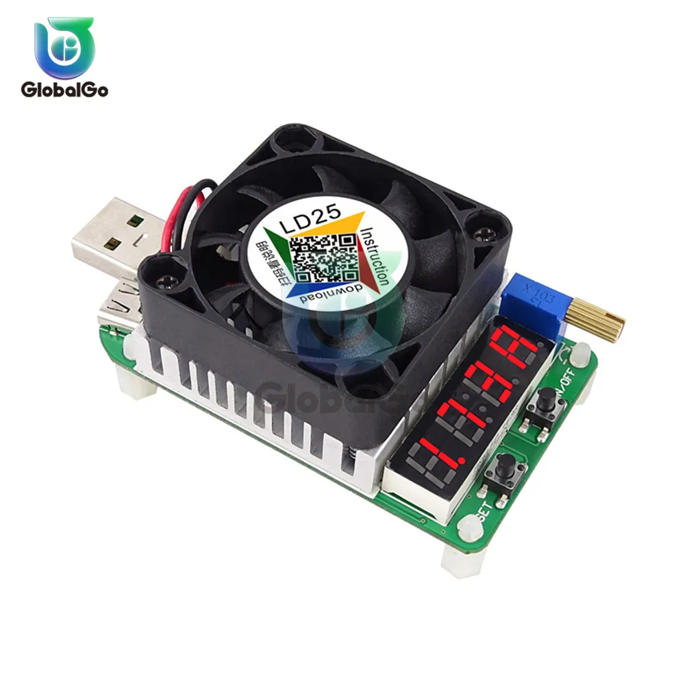 LD25 LD35 USB умный электронный сброс нагрузки Батарея Ёмкость тестер устройства