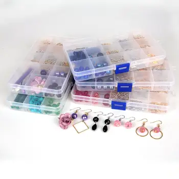DIY Jewelry Accessories Findings Beads Kit Tools Jump Rings Pins set Earrings Clasps Hooks For DIY Jewelry Making Supplies
DIY Jewelry Accessories Findings Beads Kit Tools Jump Rings Pins set Earrings Clasps Hooks For DIY Jewelry Making Supplies