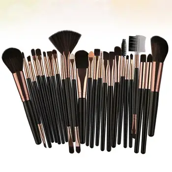 25pcs Nylon Makeup Brushes Set Beauty Cosmetic Powder Eye Shadow Foundation Blush Blending Beauty Make Up Brush
25pcs Nylon Makeup Brushes Set Beauty Cosmetic Powder Eye Shadow Foundation Blush Blending Beauty Make Up Brush