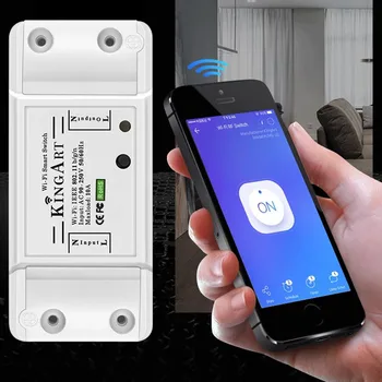Wireless Wifi Smart Switch Remote Control Automation Module DIY Timer Universal Smart Home 10A AC90-250V Light Switch
Wireless Wifi Smart Switch Remote Control Automation Module DIY Timer Universal Smart Home 10A AC90-250V Light Switch