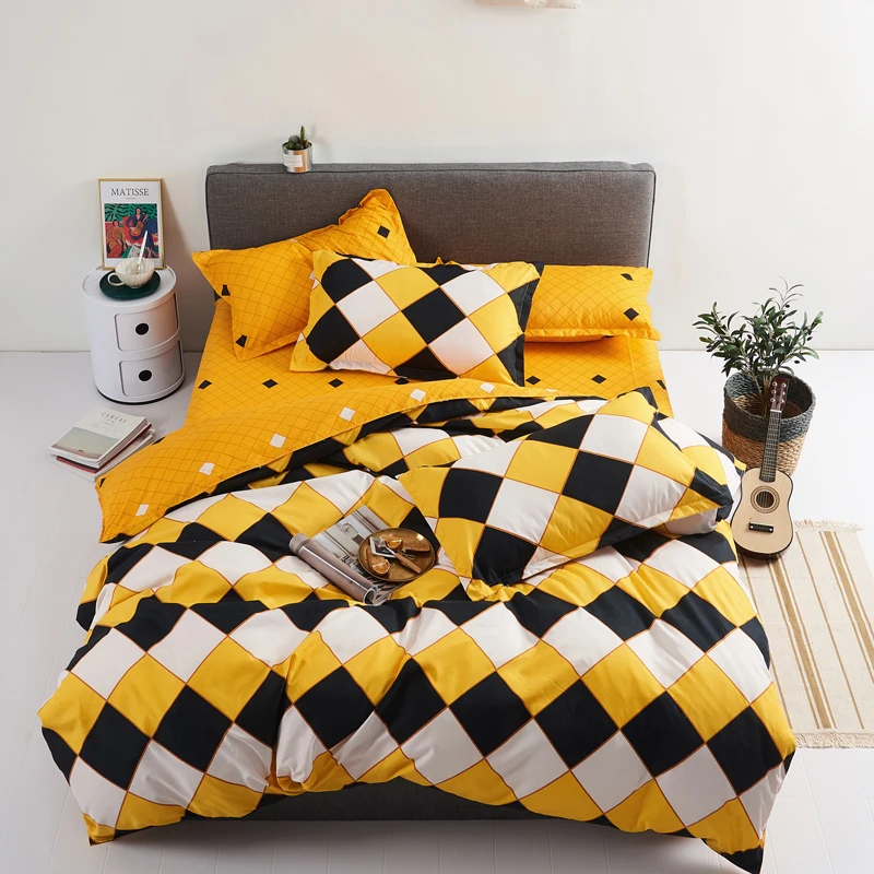 Simple Duvet Cover Sets 220x240 King Size Bedding Set Unicorn Plaid Quilt Cover Bed Sheet Single Double Queen Nordic Bed Linens
Simple Duvet Cover Sets 220x240 King Size Bedding Set Unicorn Plaid Quilt Cover Bed Sheet Single Double Queen Nordic Bed Linens