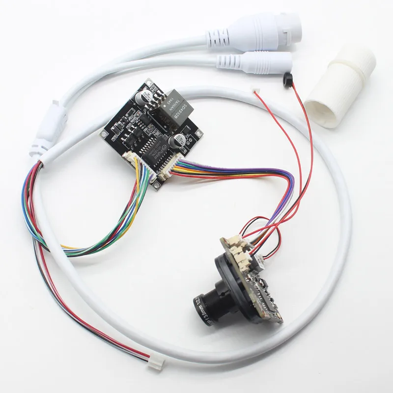 48V POE module + IP CCTV Camera cable Network 4mp 3mp Security IPC with lens IRCut | Безопасность и защита