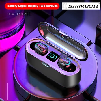 SIMKOOII Q32-1 Wireless Earbuds IPX5 Waterproof Earphones Bluetooth 5.0 Headsets TWS Stereo Sound with Mic LCD Display
SIMKOOII Q32-1 Wireless Earbuds IPX5 Waterproof Earphones Bluetooth 5.0 Headsets TWS Stereo Sound with Mic LCD Display