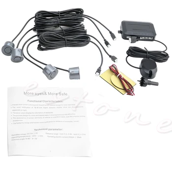 New 4 Parking Sensors Auto Car Backup Reverse Radar Rearview Buzzer Sound Alarm Warning System 6 Colors
New 4 Parking Sensors Auto Car Backup Reverse Radar Rearview Buzzer Sound Alarm Warning System 6 Colors