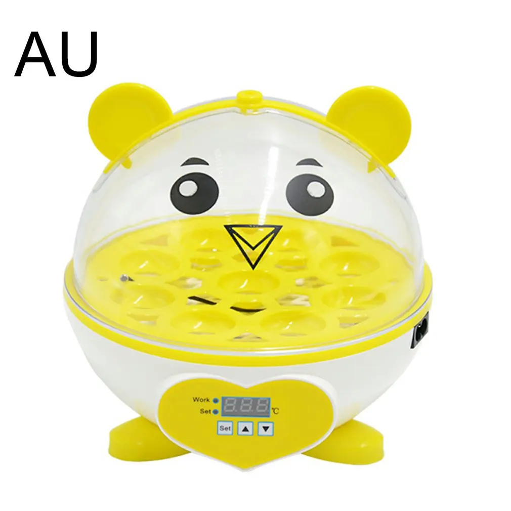 20W Cute Mini 9 Eggs Incubator Incubation Brooder Manual Egg Incubator Digital Temperature Adjustable Hatcher
20W Cute Mini 9 Eggs Incubator Incubation Brooder Manual Egg Incubator Digital Temperature Adjustable Hatcher