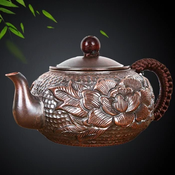 Old village artisan copper pot teapot mini teapot small pot copper handmade pot tea brewing Kung Fu tea
Old village artisan copper pot teapot mini teapot small pot copper handmade pot tea brewing Kung Fu tea
