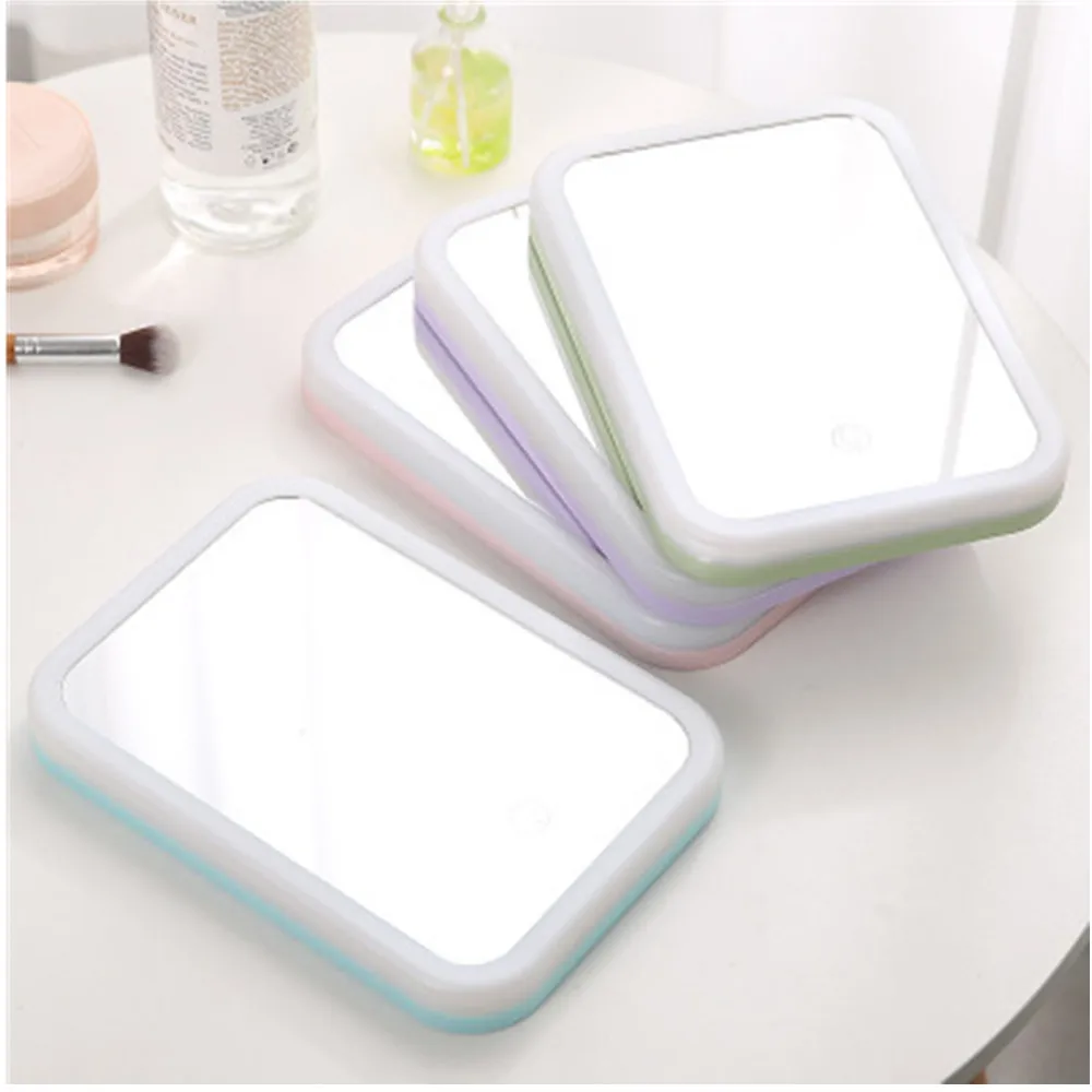 Adjustable Angle Makeup Color USB Charging Mirror Makeup Mirror With Led Light LED Makeup Mirror Touch Switch LED Natural Light
Adjustable Angle Makeup Color USB Charging Mirror Makeup Mirror With Led Light LED Makeup Mirror Touch Switch LED Natural Light