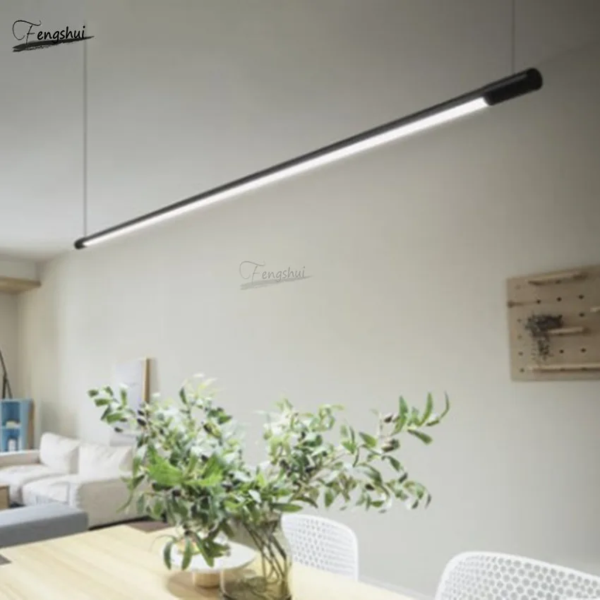 Modern Minimalism Restaurant Bar LED Design Strip Pendant Lights Lighting Nordic Living Room Bedroom Study Decor Light Fixtures
Modern Minimalism Restaurant Bar LED Design Strip Pendant Lights Lighting Nordic Living Room Bedroom Study Decor Light Fixtures