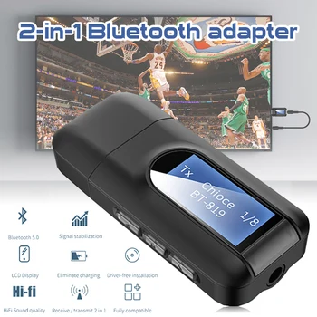 2-In-1 Bluetooth 5.0 AUX Adapter With 3.5mm Connection Bluetooth Dongle Receiver Transmitter For Audio Built-In Noise Reduction
2-In-1 Bluetooth 5.0 AUX Adapter With 3.5mm Connection Bluetooth Dongle Receiver Transmitter For Audio Built-In Noise Reduction