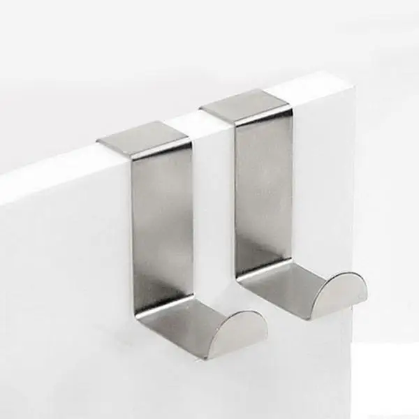 Hook in The Door Hooks Free-Shipping Holder 2PCS Hanger Stainless Steel Adhesive Wall Clothes Hat Stick
Hook in The Door Hooks Free-Shipping Holder 2PCS Hanger Stainless Steel Adhesive Wall Clothes Hat Stick