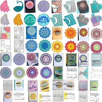 Peacock Sunflower Lotus Circle Shape Background Flowers Word Hugs Metal Cutting Dies DIY Crafts Stencil Card Make New 01
Peacock Sunflower Lotus Circle Shape Background Flowers Word Hugs Metal Cutting Dies DIY Crafts Stencil Card Make New 01