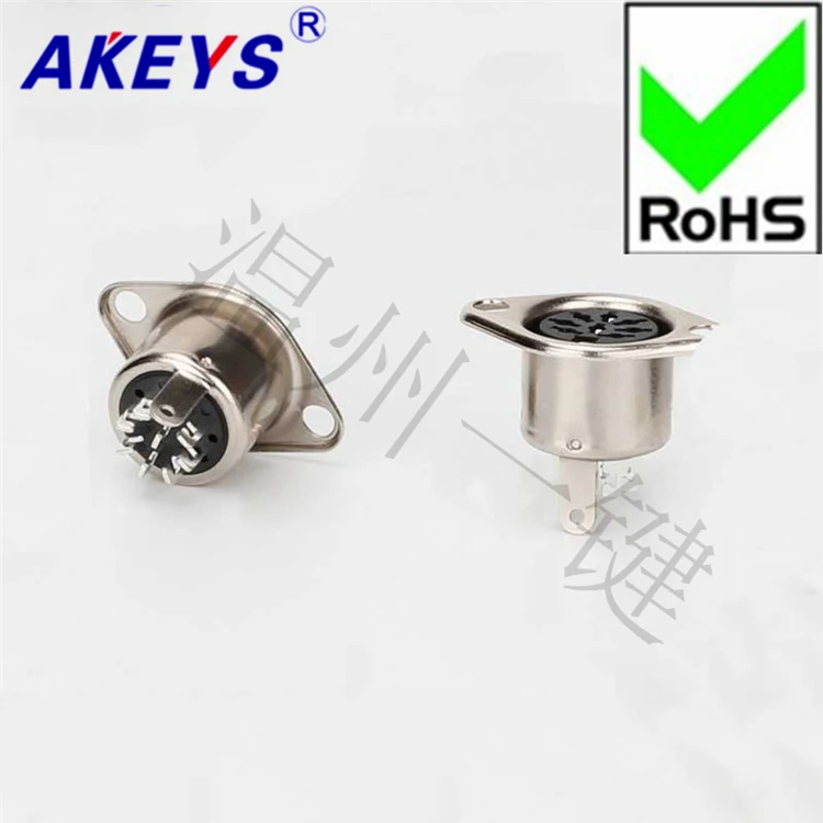 3 PCS DSCT-8-19M large keyboard plug DIN socket S Terminal 8-pin MIDI eight-core socket mother Head
3 PCS DSCT-8-19M large keyboard plug DIN socket S Terminal 8-pin MIDI eight-core socket mother Head