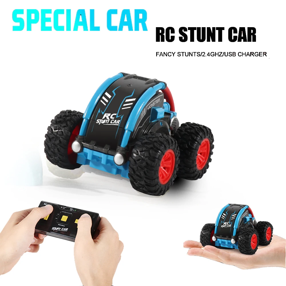 CSOC 360 Rotating Tumbling Remote Control Stunt Car 2.4G Mini RC Toys Wear-resisting Tires Rechargable for Adults and Boys
CSOC 360 Rotating Tumbling Remote Control Stunt Car 2.4G Mini RC Toys Wear-resisting Tires Rechargable for Adults and Boys