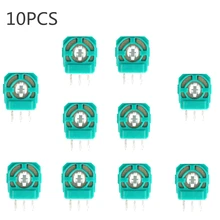 10Pcs 3D Analog Joystick Potentiometer Sensor Module Axis Resistors For Playstation4 PS4 Controller Micro Switch Replacement
10Pcs 3D Analog Joystick Potentiometer Sensor Module Axis Resistors For Playstation4 PS4 Controller Micro Switch Replacement