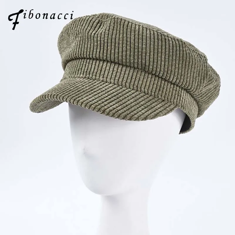 Fibonacci 2019 New High Quality Mens Women Military Cap Corduroy Duckbill Autumn Winter Flat Top Hat
Fibonacci 2019 New High Quality Mens Women Military Cap Corduroy Duckbill Autumn Winter Flat Top Hat