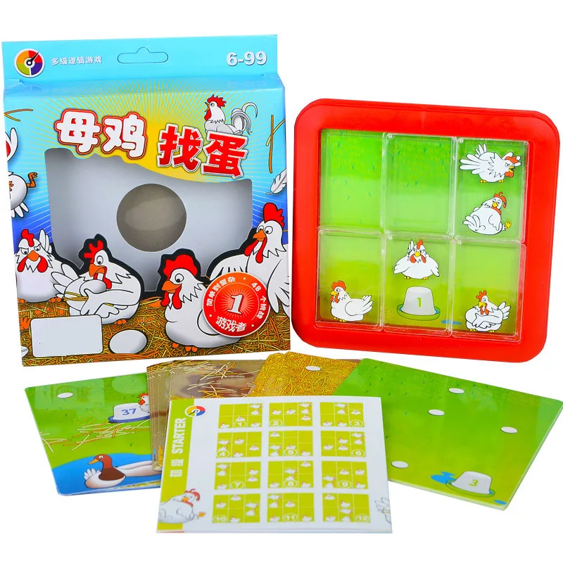 New Style Hot Sales Educational Preschool Education Toy Hen Egg Hunting Intelligence Maze Game Logic Thinking Toy
New Style Hot Sales Educational Preschool Education Toy Hen Egg Hunting Intelligence Maze Game Logic Thinking Toy