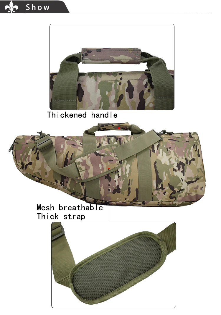 Generic Tactical Gun Bag Heavy Duty Rifle Shotgun Carry Case Outdoor