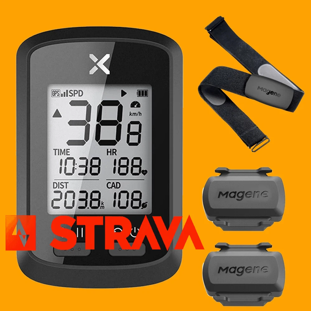 XOSS G+ Bike Speedometer GPS Bicycle Computer Bluetooth ANT+ Magene Cadence Speed Sensor Run HRM Belt Mount Wahoo Garmin BT Band
XOSS G+ Bike Speedometer GPS Bicycle Computer Bluetooth ANT+ Magene Cadence Speed Sensor Run HRM Belt Mount Wahoo Garmin BT Band