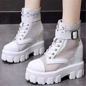 2020 New Fashion Internal increase Girl Summer Cool Boots Women Mesh Breathable Soft Shoes Ankle Boots For Women Boots Mujer
2020 New Fashion Internal increase Girl Summer Cool Boots Women Mesh Breathable Soft Shoes Ankle Boots For Women Boots Mujer
