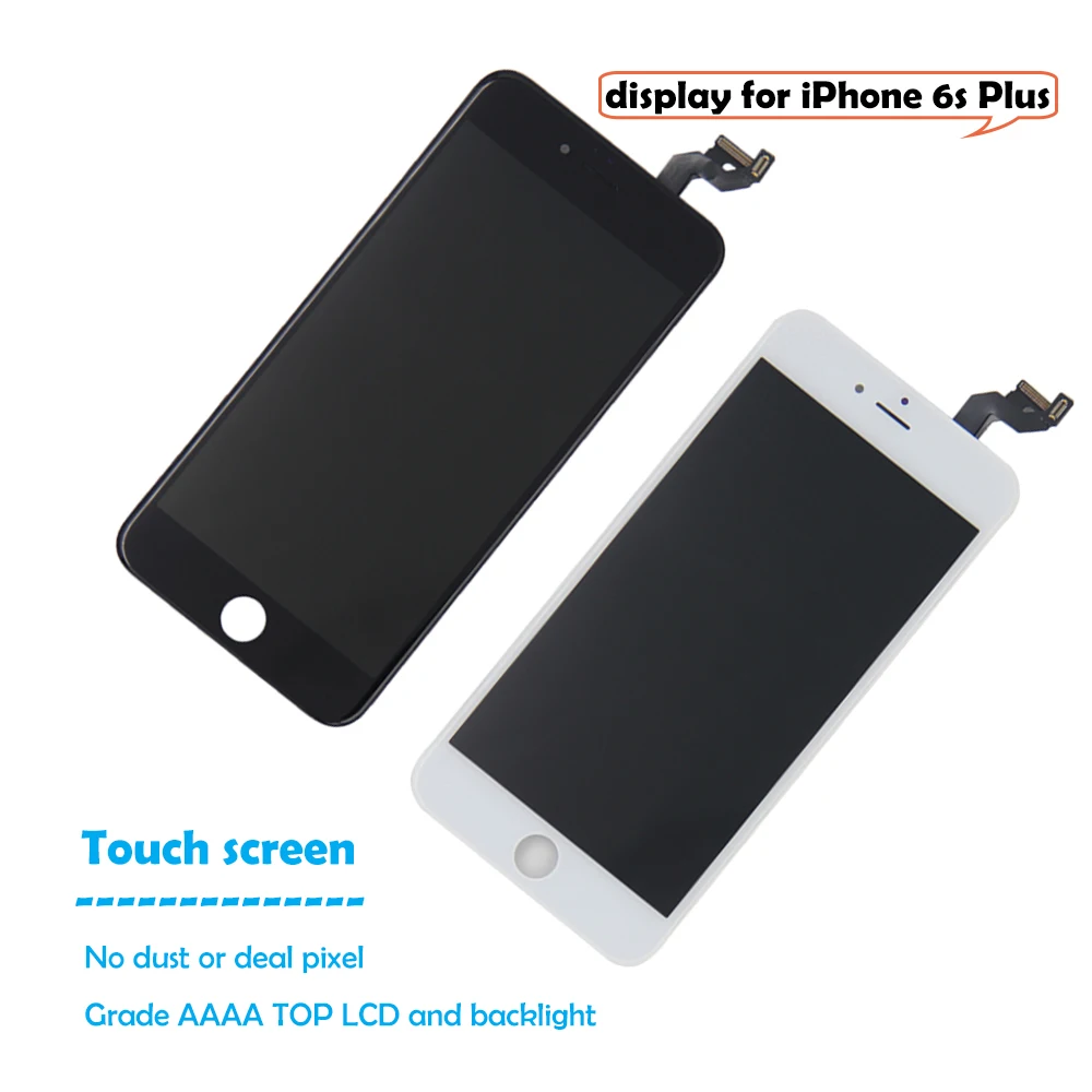 ЖК дисплей класса AAAA для iPhone 6 6S 6Plus Plus с идеальным 3D сенсорным экраном дигитайзер