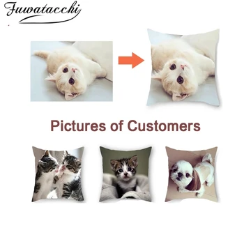 Fuwatacchi Animal Child Personal Customize Cushion Cover Customization Throw Pillow Cover Linen Pillowcase Print Photo 60cm*60cm
Fuwatacchi Animal Child Personal Customize Cushion Cover Customization Throw Pillow Cover Linen Pillowcase Print Photo 60cm*60cm