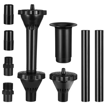 9PCS Black Adjustable Practical Durable Fountain Spray Heads Water Fountain Nozzle for Pond Pool Garden
9PCS Black Adjustable Practical Durable Fountain Spray Heads Water Fountain Nozzle for Pond Pool Garden